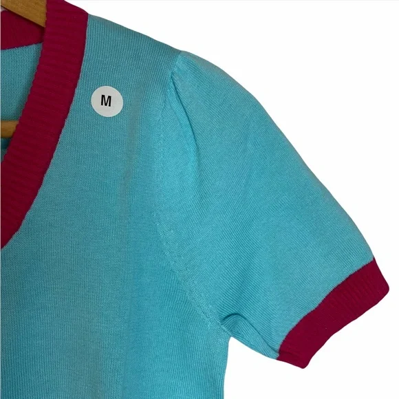 Marvel Spider Gwen Vintage Knit Crop Cardigan Medium Fandom Comic - Picture 7 of 10